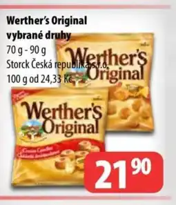 Werther's Original vybrané druhy