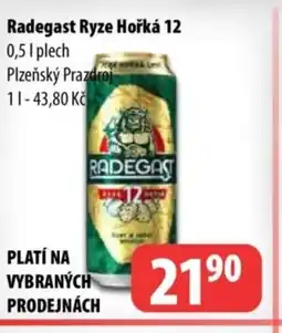Partner Maloobchodní síť Radegast Ryze Hořká 12 nabídka
