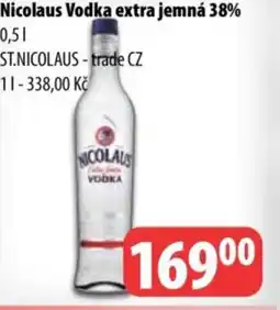 Partner Maloobchodní síť Nicolaus Vodka extra jemná 38% nabídka