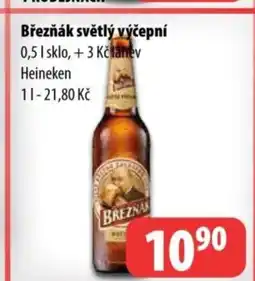 Partner Maloobchodní síť Březňák světlý výčepní nabídka