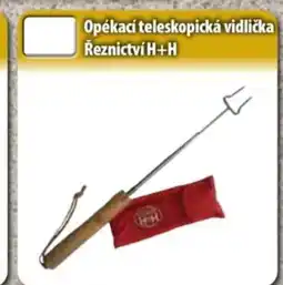 Partner Maloobchodní síť Opékací teleskopická vidlička Řeznictví H+H nabídka