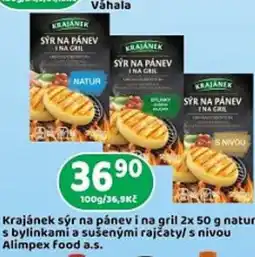 Brněnka Krajánek sýr na pánev i na gril natur/ nabídka