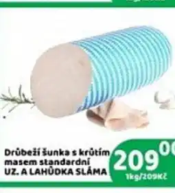 Brněnka Drůbežíšunka s krůtím masem standardni UZ. A LAHÛDKA SLÁMA nabídka