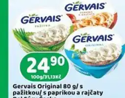Brněnka Gervais Original pažitkou s paprikou a rajčaty nabídka