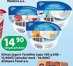 Brněnka Elinas jogurt řeckého typu nabídka