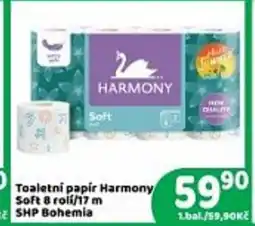 Brněnka Toaletní papír Harmony Soft 8 rolí/17 m nabídka