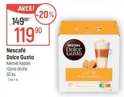 Globus Nescafé Dolce Gusto nabídka