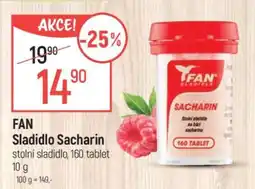 Globus FAN Sladidlo Sacharin nabídka