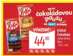 Globus KITKAT ČOKOLÁDA nabídka