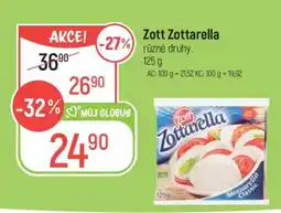 Globus Zott Zottarella nabídka