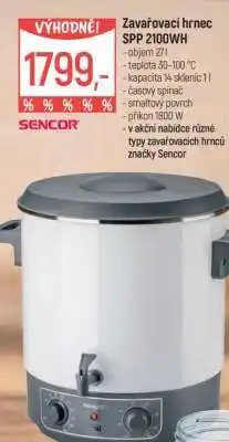 Globus Zavařovací hrnec SPP 2100WH nabídka