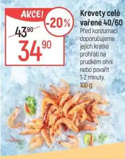 Globus Krevety celé vařené 40/60 nabídka