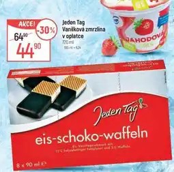 Globus Jeden Tag Vanilková zmrzlina v oplatce nabídka