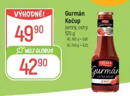 Globus Gurmán kečup nabídka