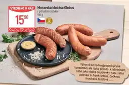 Globus Moravská klobása Globus nabídka