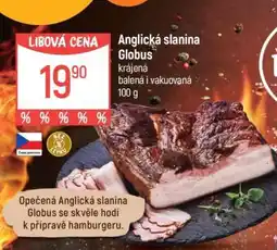 Globus Anglická slanina Globus nabídka