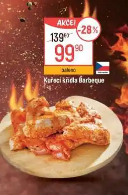 Globus Kuřecí křídla Barbeque nabídka
