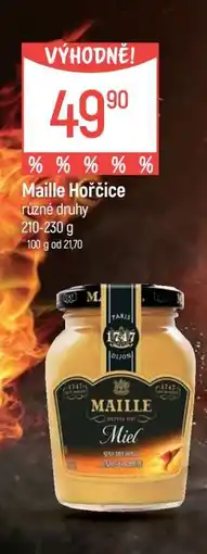Globus Maille hořčice nabídka