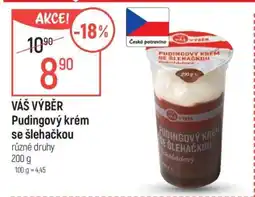 Globus VÁŠ VÝBĚR Pudingový krém se šlehačkou nabídka