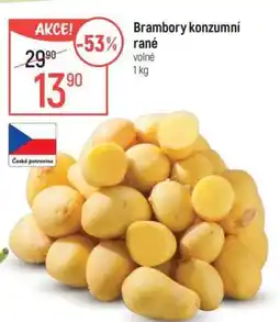 Globus Brambory konzumní rané nabídka
