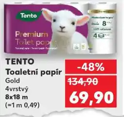 TENTO Toaletní papír Gold