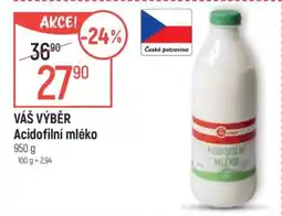 Globus Váš výběr Acidofilní mléko nabídka