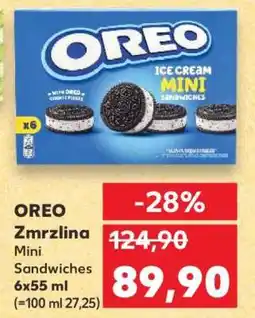 Kaufland OREO Zmrzlina Mini Sandwiches nabídka