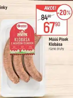 Globus Múúú Písek Klobása nabídka