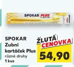 Kaufland SPOKAR Zubní kartáček Plus nabídka