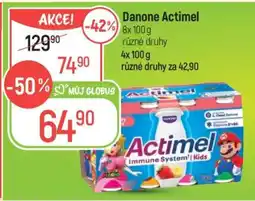 Globus Danone Actimel nabídka