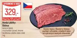 Globus Hovězí plátky Globus nabídka