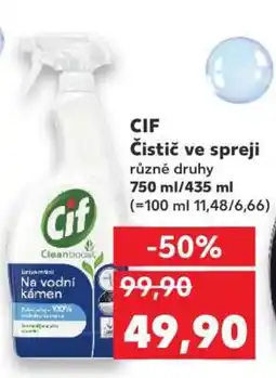 Kaufland CIF Čistič ve spreji nabídka