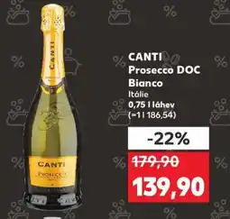 Kaufland CANTI Prosecco DOC Bianco nabídka