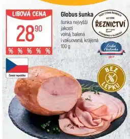 Globus Globus šunka nabídka