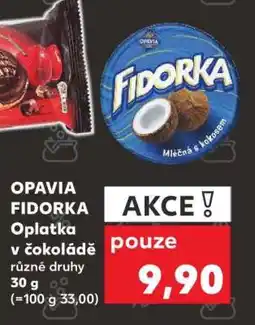 Kaufland Opavia Fidorka nabídka