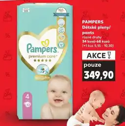 Kaufland PAMPERS Dětské pleny/ Pants nabídka
