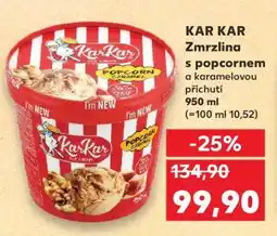 Kaufland KAR KAR Zmrzlina s popcornem nabídka