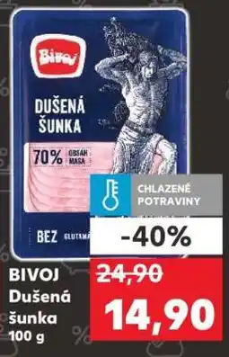 Kaufland BIVOJ Dušená šunka 100 g nabídka