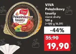 Kaufland Viva Pekelníkovy toasty nabídka