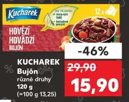 Kaufland Kucharek bujón nabídka