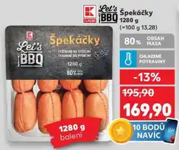 Kaufland ŠPEKÁČKY nabídka