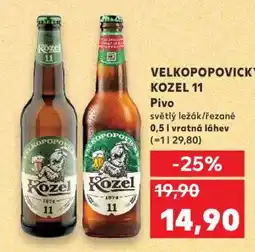 Kaufland Velkopopovický Kozel 11 nabídka