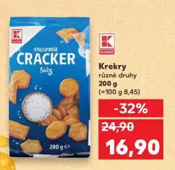 Kaufland Krekry různé druhy nabídka