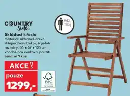 Kaufland Skládací křeslo nabídka