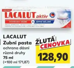 Kaufland Lacalut zubní pasta nabídka