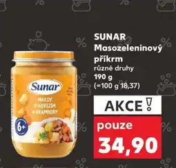 Kaufland SUNAR Masozeleninový příkrm nabídka