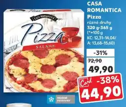 Kaufland CASA ROMANTICA Pizza nabídka