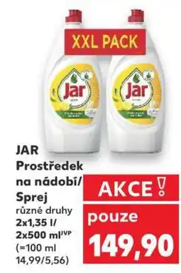 Kaufland JAR Prostředek na nádobí/Sprej nabídka