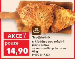Kaufland Trojúhelník s klobásovou náplní nabídka