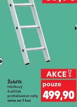 Kaufland Žebřík nabídka